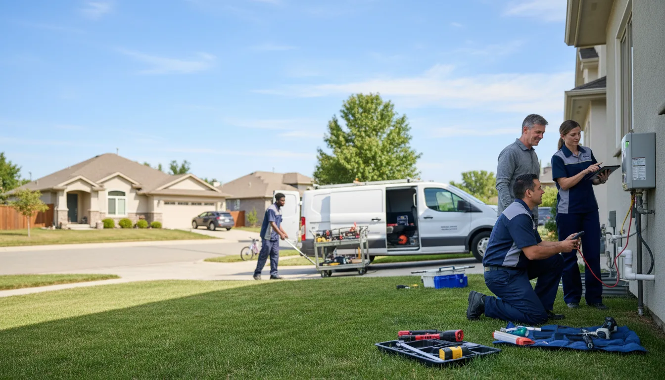 Tankless water heater service in Deer Park, WA